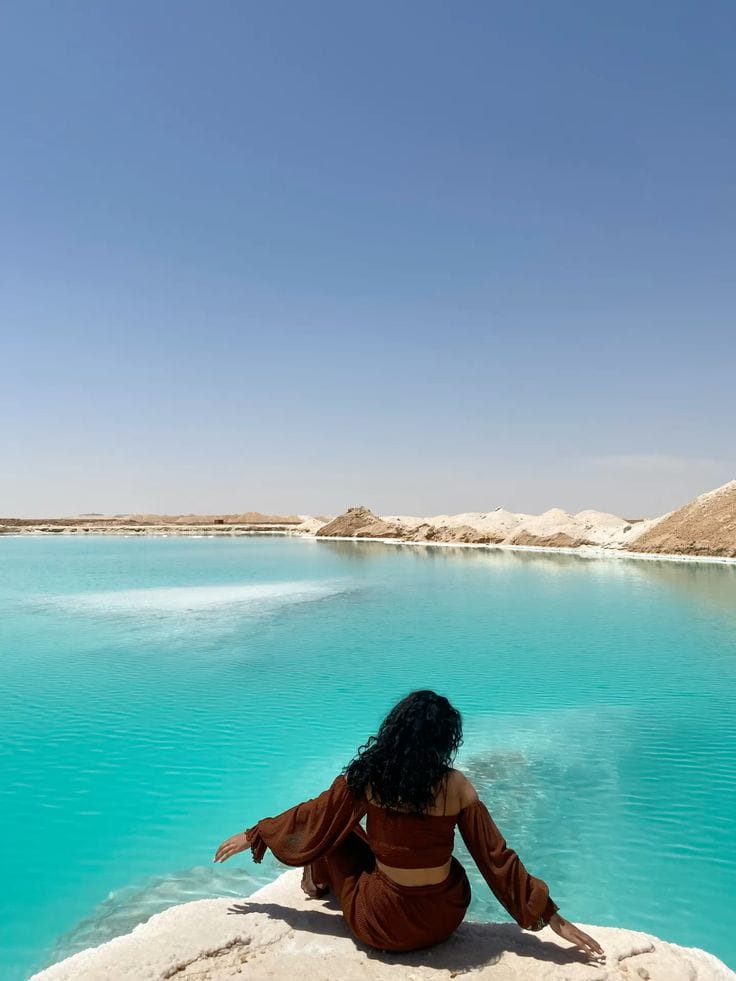 Lagos salados de Siwa